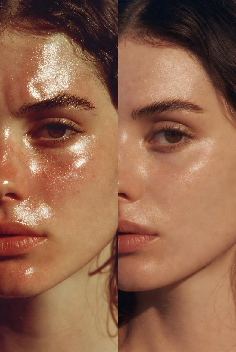 사용 전후 비교 — Before & After